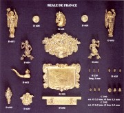 Decorazioni-Vele-Bandiere per SM 25 (Reale de France)